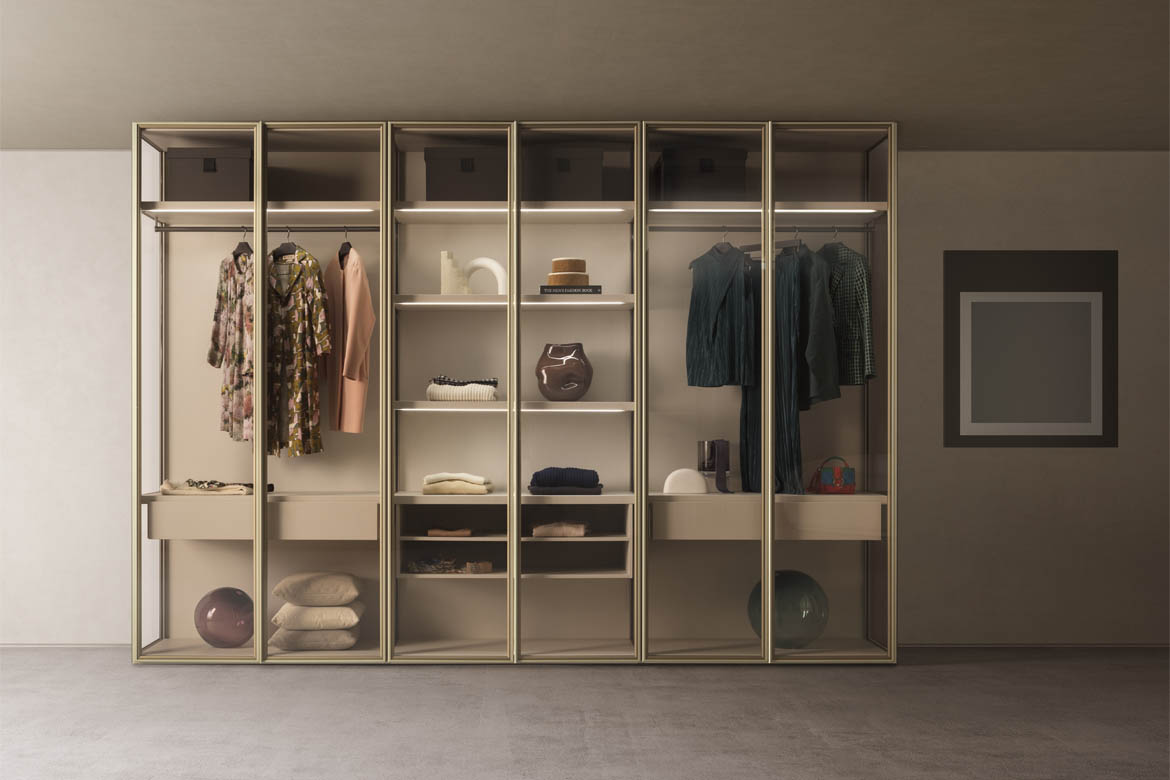 Cabina armadio Pianca accessori modulari