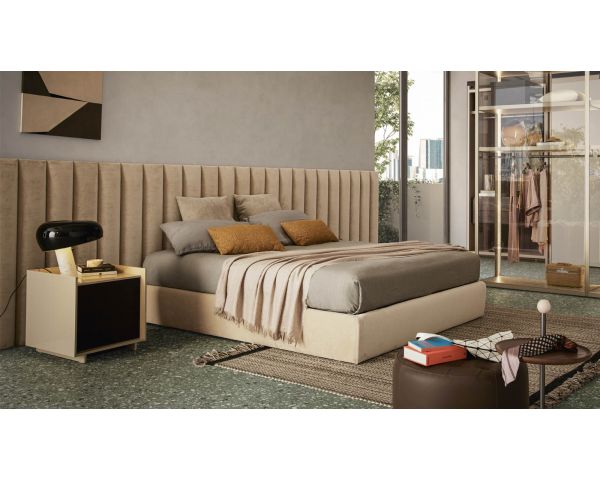 Boiserie Soft Pianca - rivestimento a parete letto 