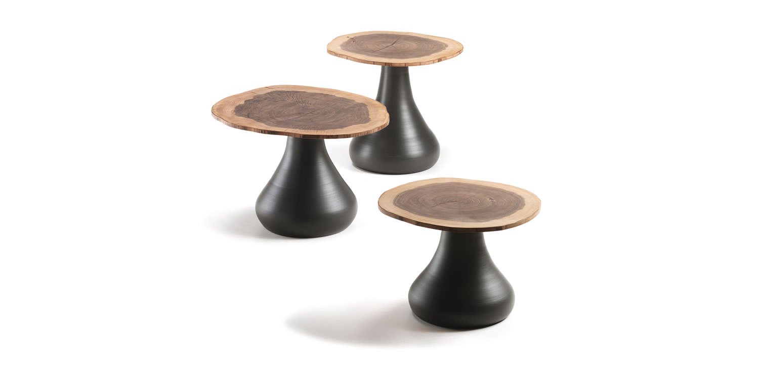 Tavolini rotondi in legno, Cattelan
