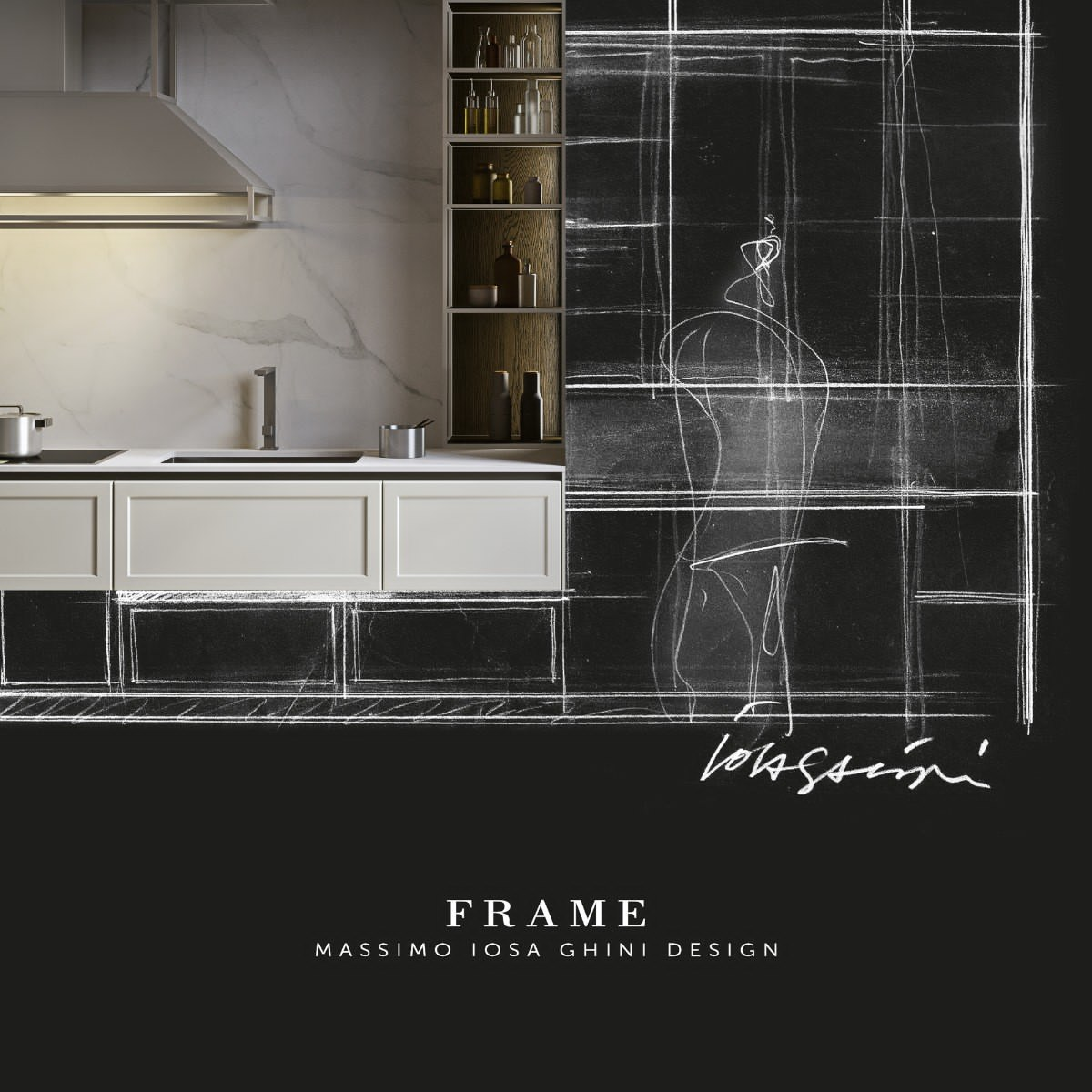 Frame, cucina Snaidero