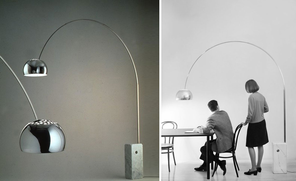 Lampada Arco Flos, CMC arredi