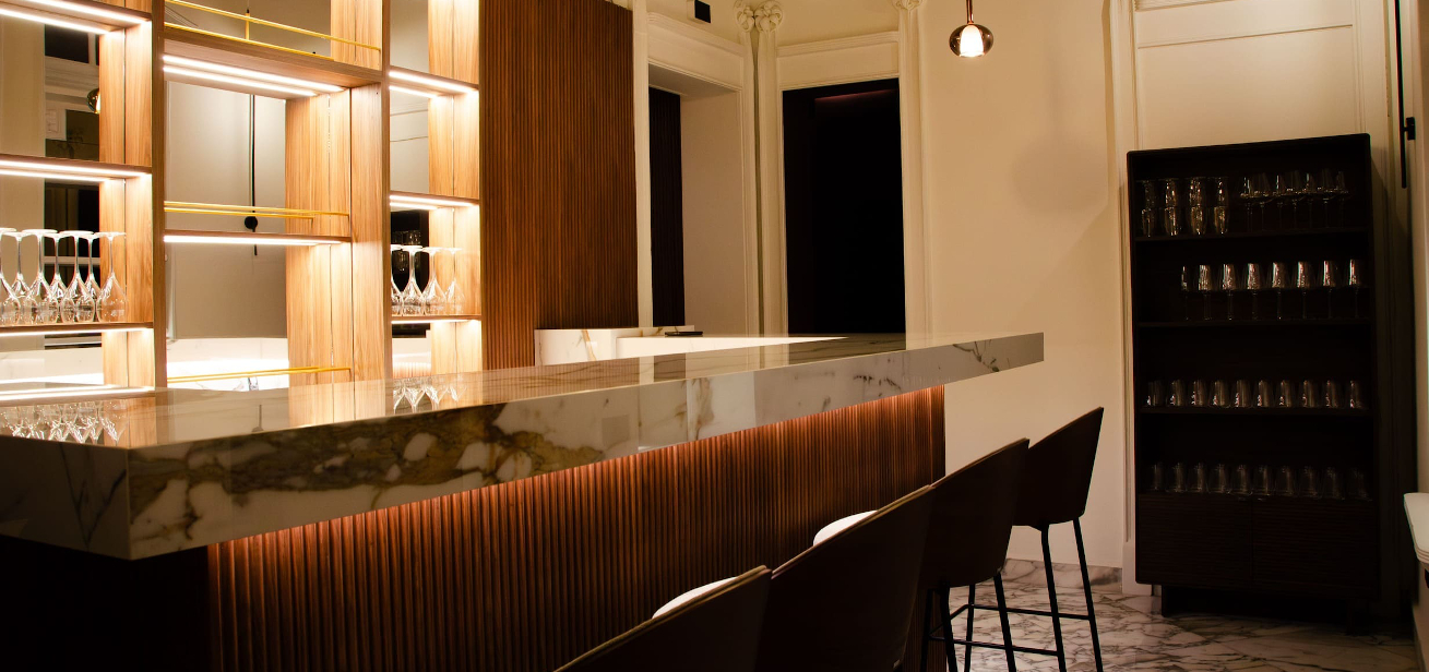 Interior design luxury Catania, ristorante Zagarà