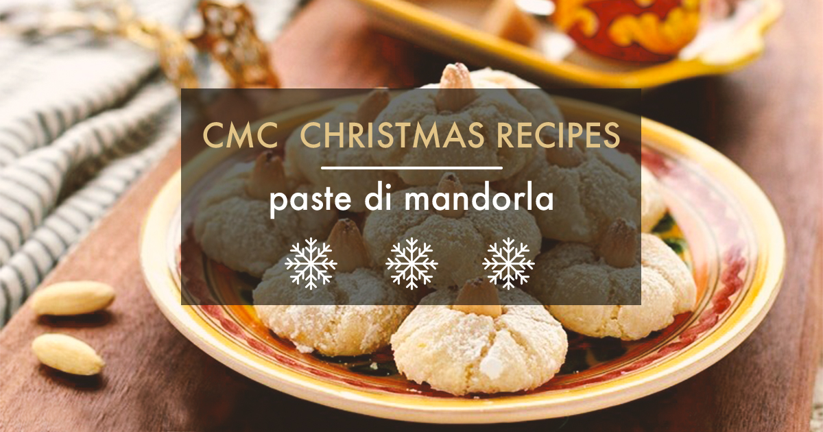 CMC Recipes X Christmas: paste di mandorla