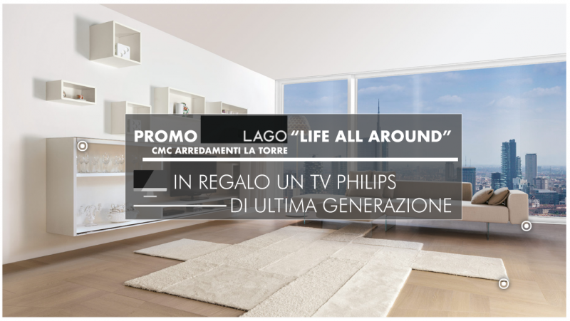 Lago: arreda la tua casa, in regalo un TV Philips