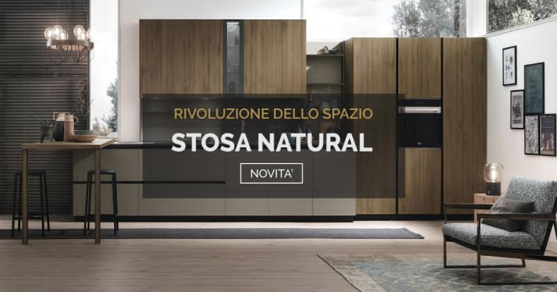 Stosa Natural: evolve il concetto di cucina