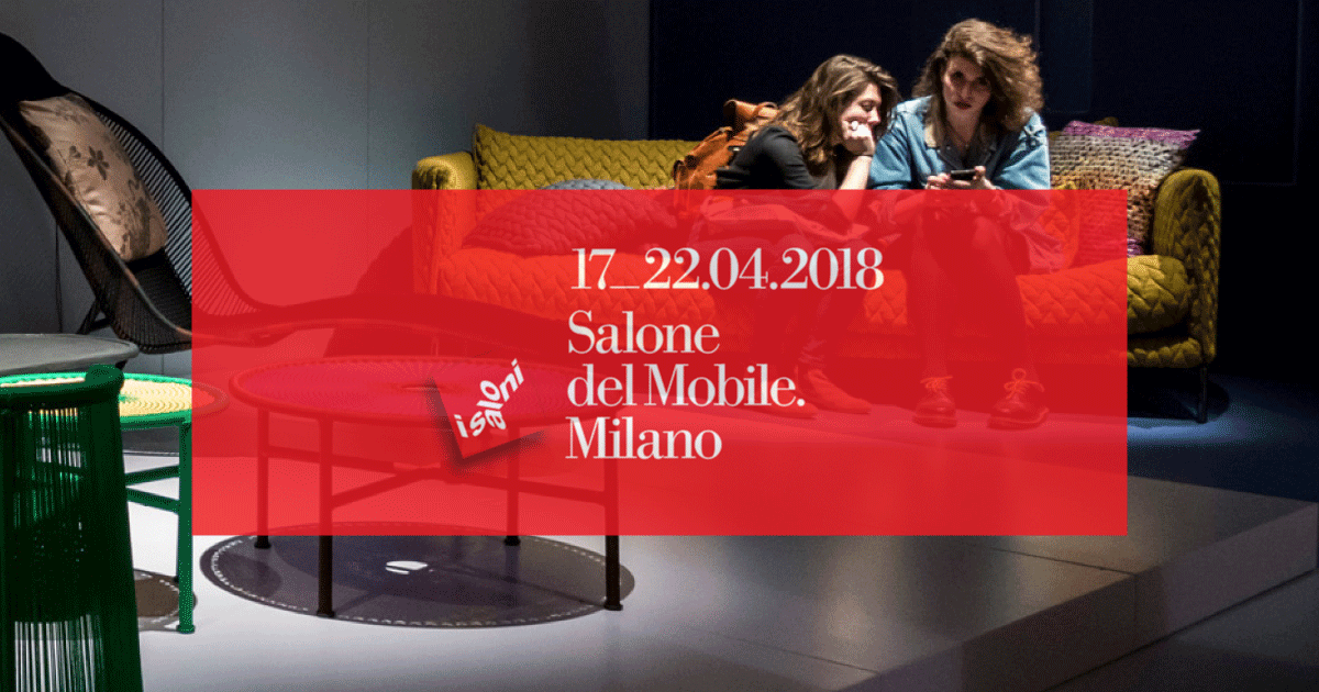 Salone del Mobile 2018: work in progress!