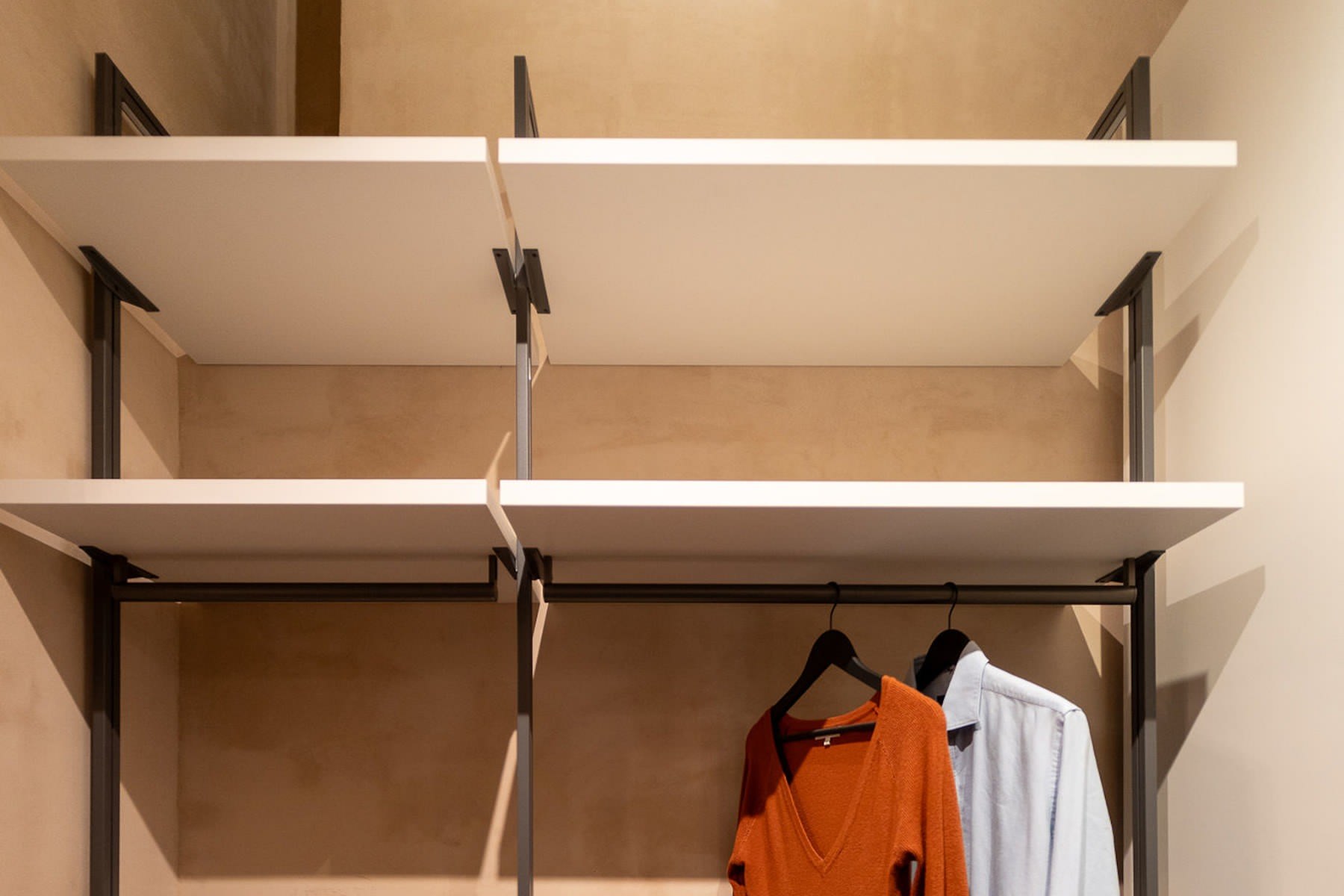 Arredo cabina armadio, Aita Suite Catania, cabina armadio e armadio di servizio Battistella