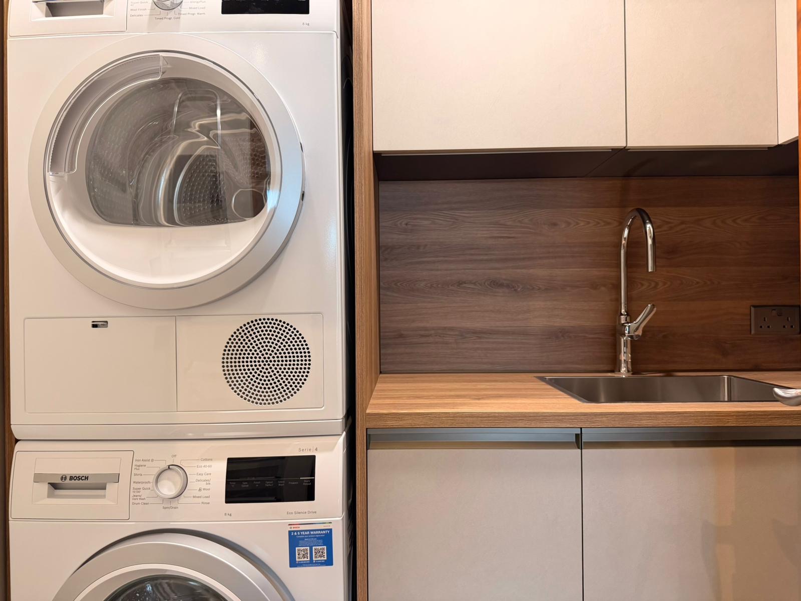 Casa Sliema, Malta, arredamento Sangiacomo, zona Lavatrice