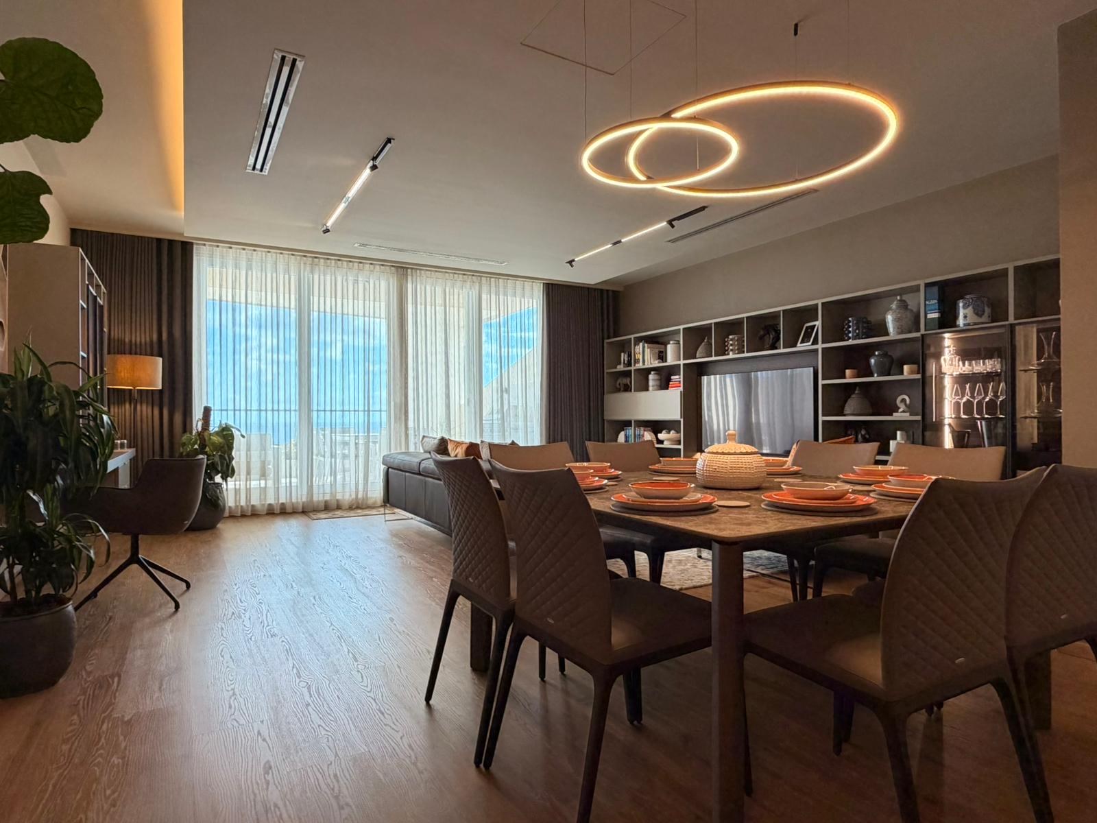 Dettaglio zona living, progetto interior design CMC Arredi - Casa Sliema, Malta