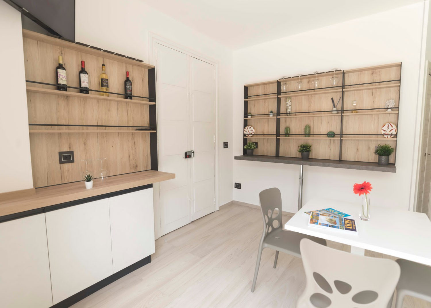 Arredo zona lunch e colazione Hotel Siracusa, progetto di arredamento CMC La Torre