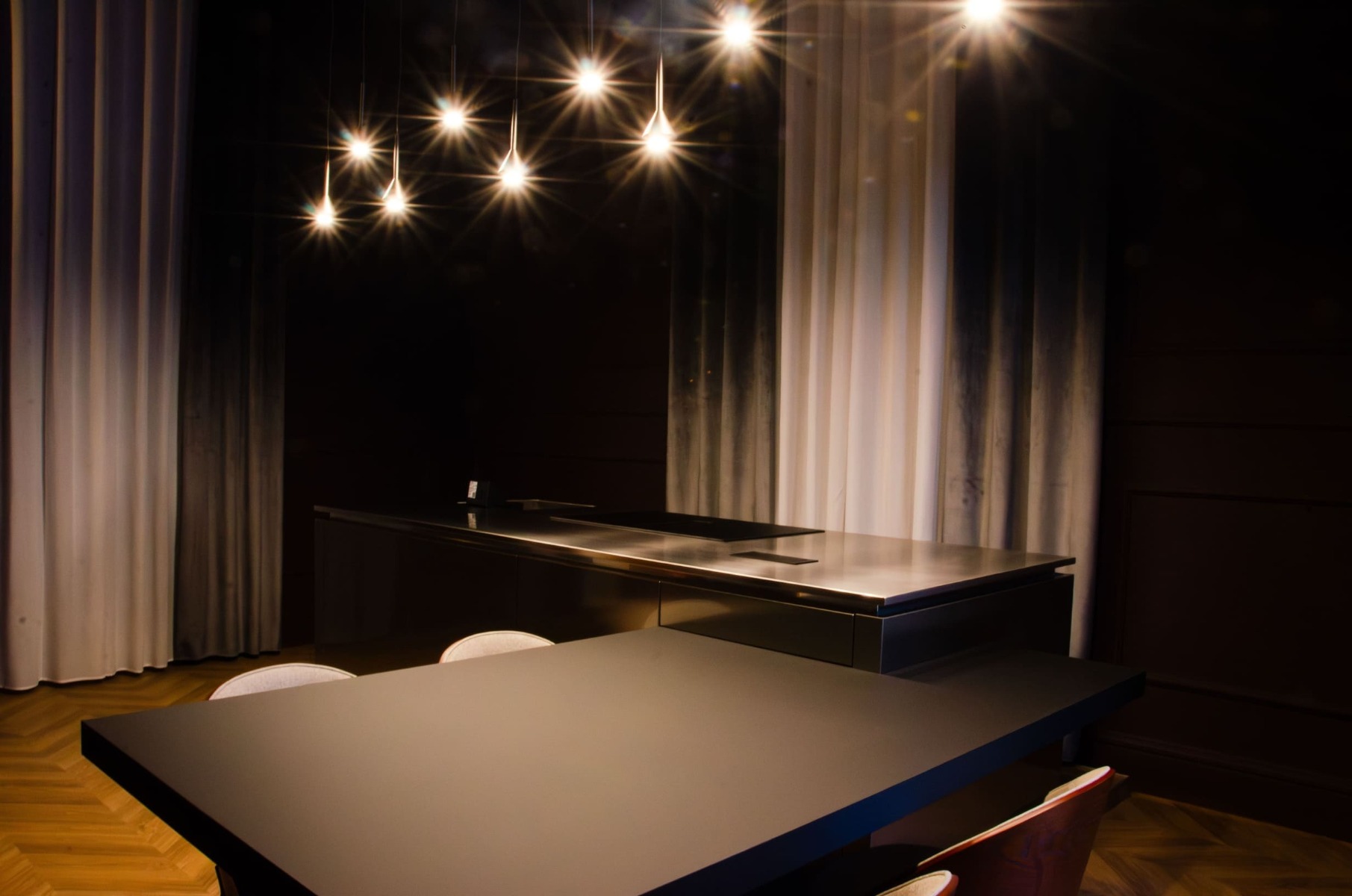 Progetto interior design, Ristorante Zagara, cucina Principio snaidero