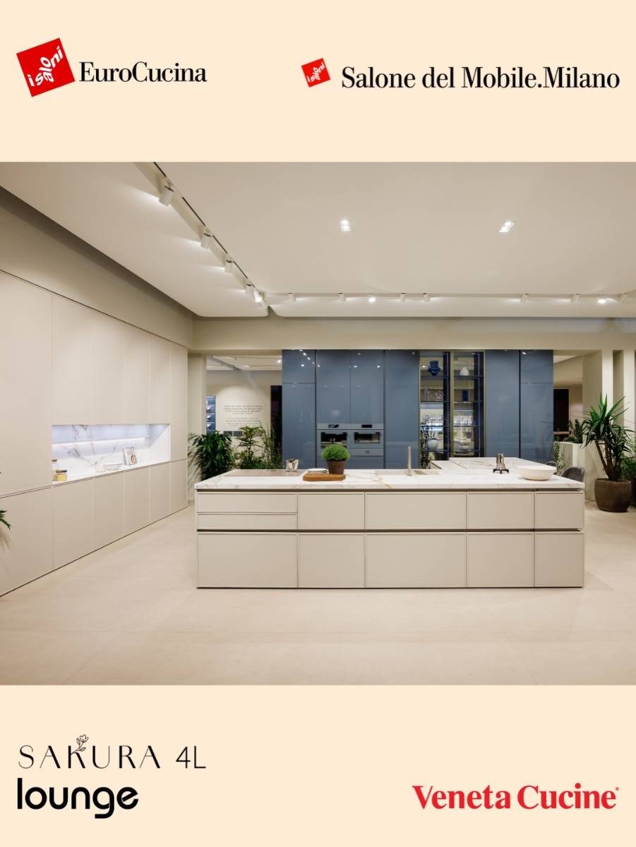 Sakura 4L Lounge Veneta Cucine, salone mobile 2026